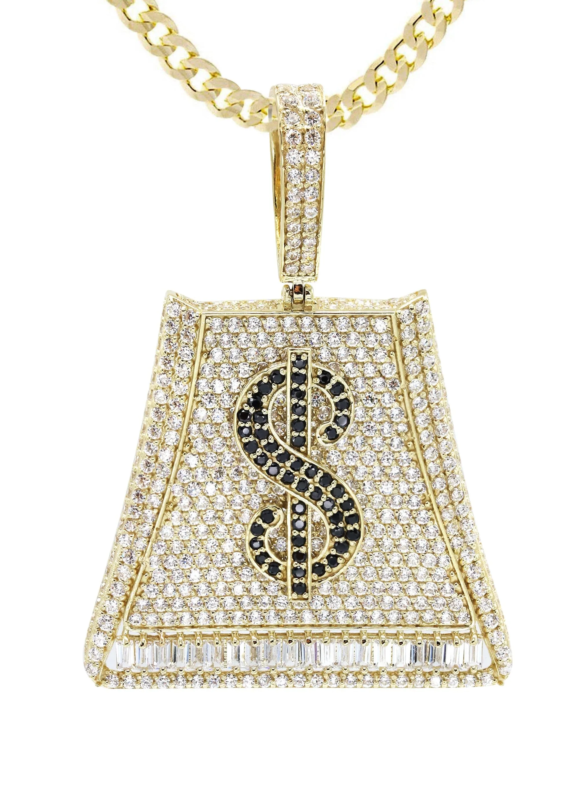 10K Yellow Gold Money Bag Necklace | Appx. 20 Grams