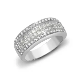 18ct White Gold Diamond Ring