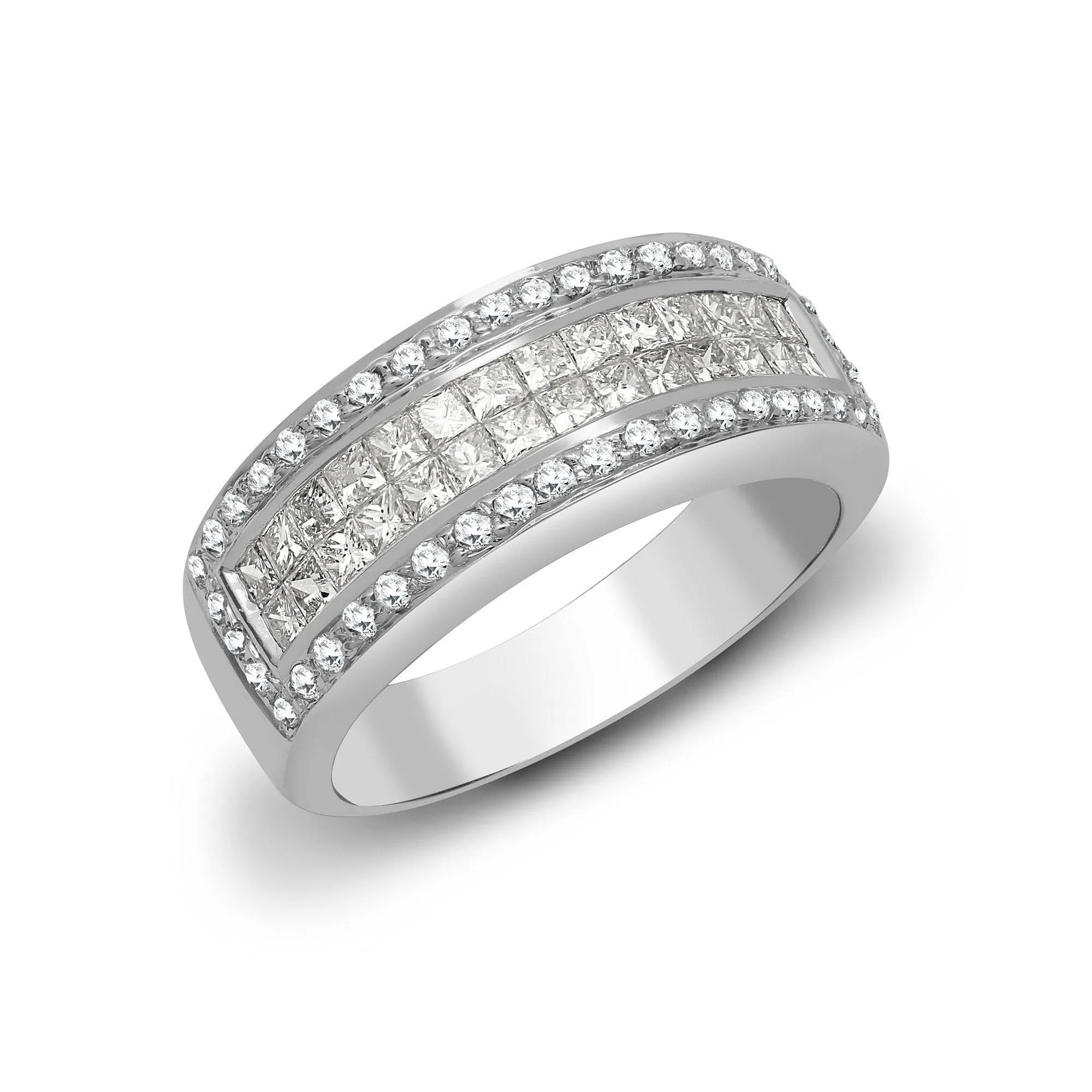 18ct White Gold Diamond Ring