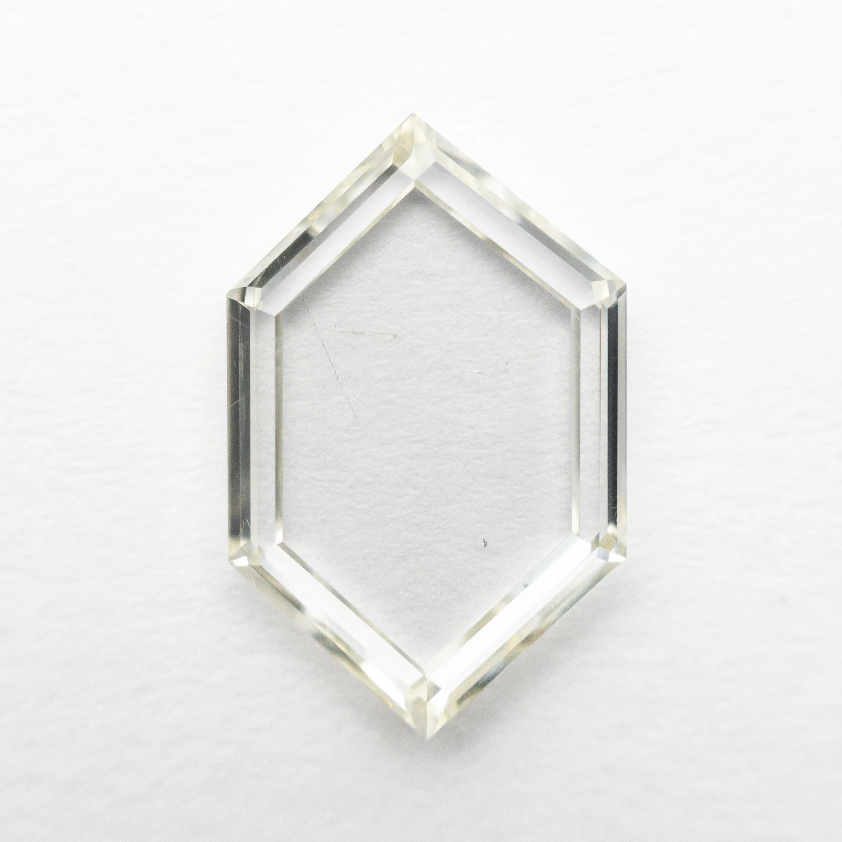 2.37ct 13.28x8.43x2.07mm SI2 L Hexagon Portrait Cut 21688-01