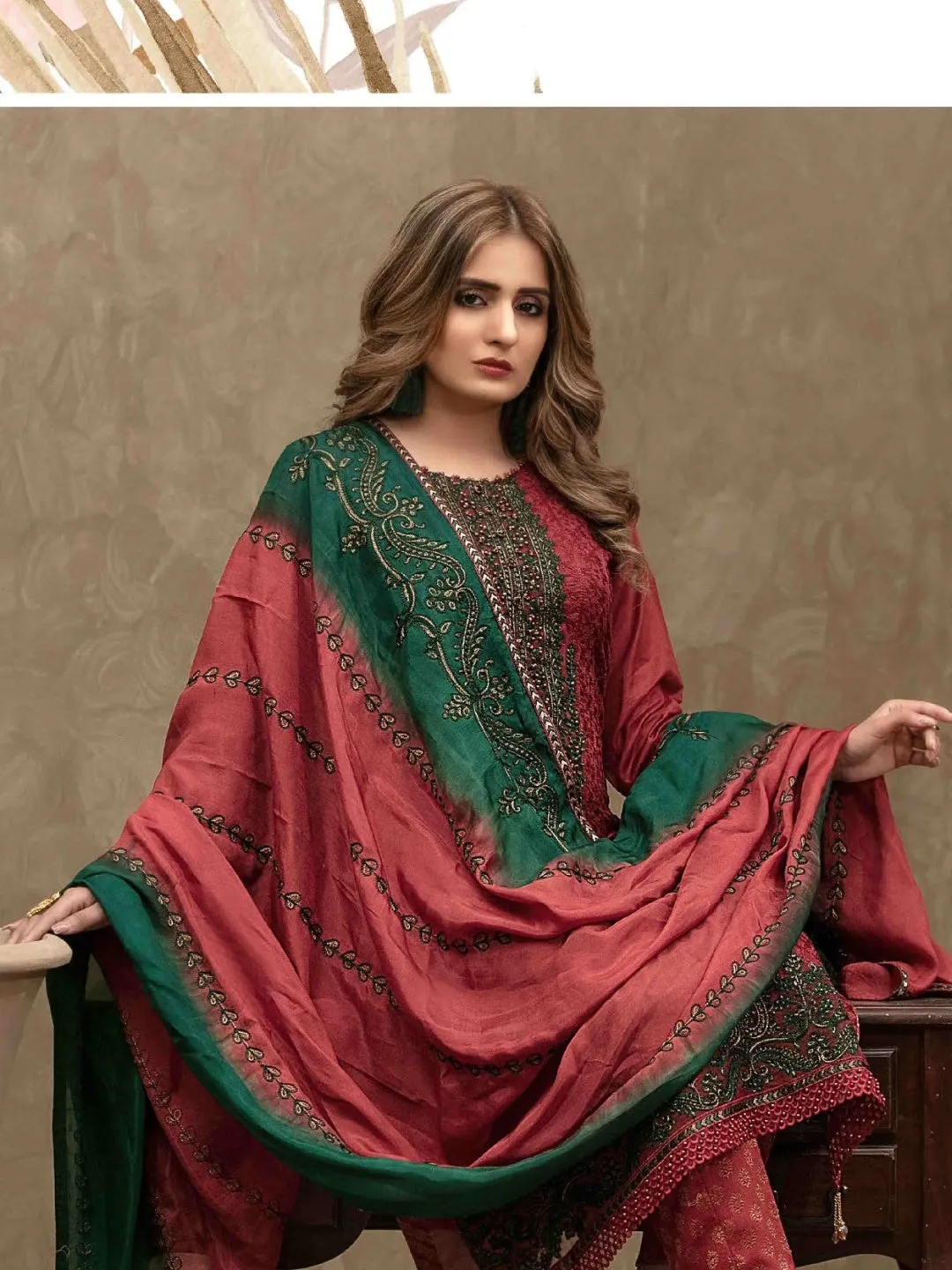 Aari Embroidered Lawn