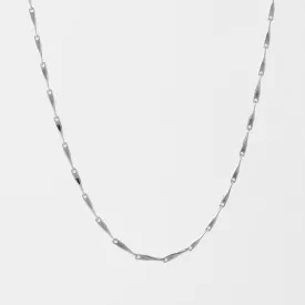 Alanis Chain Necklace Silver