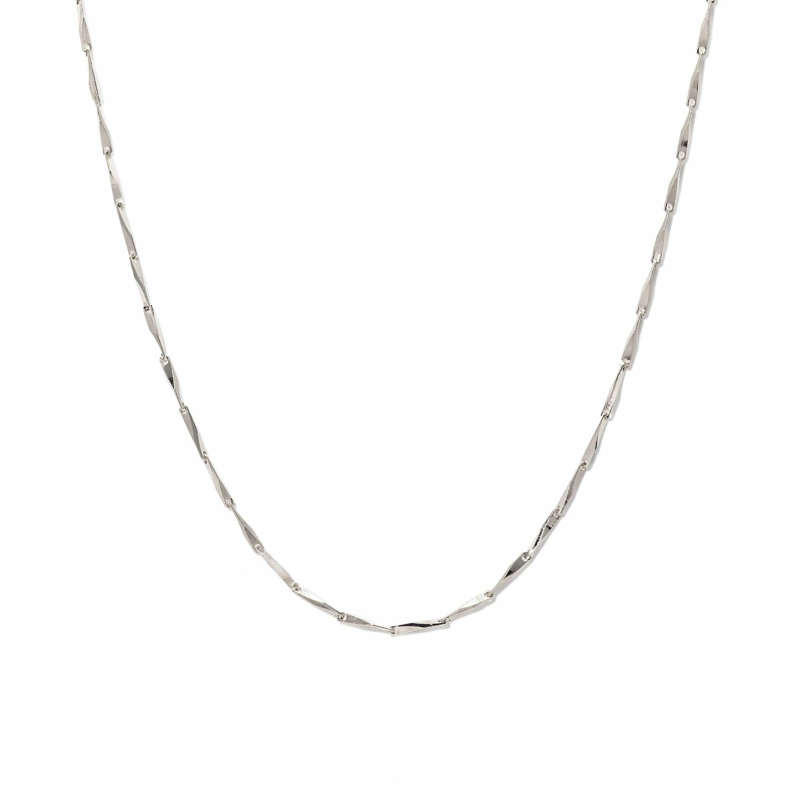 Alanis Chain Necklace Silver