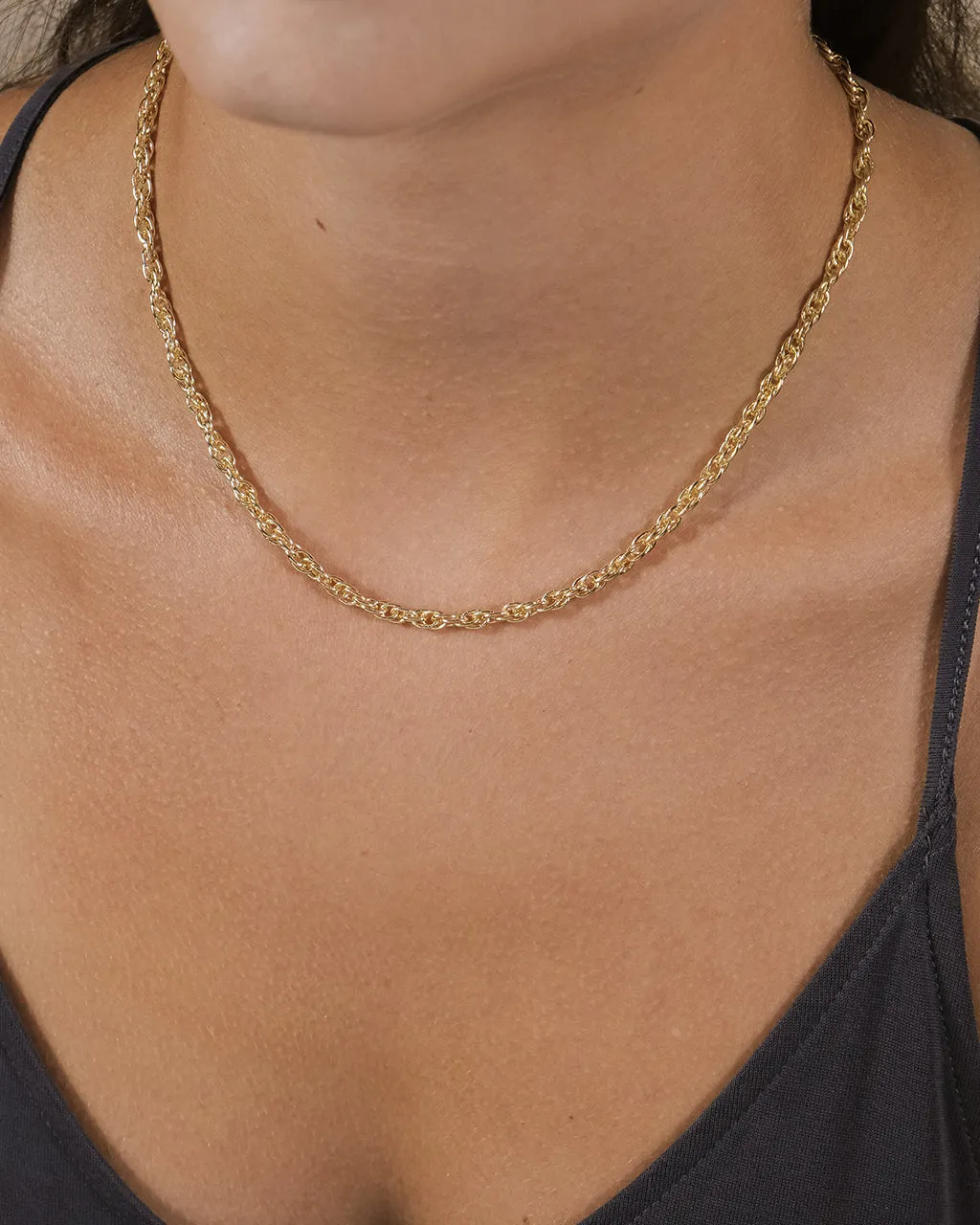 Alex Interlocking Links Chain Necklace