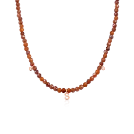 Alexis Necklace - 18K Rose Vermeil