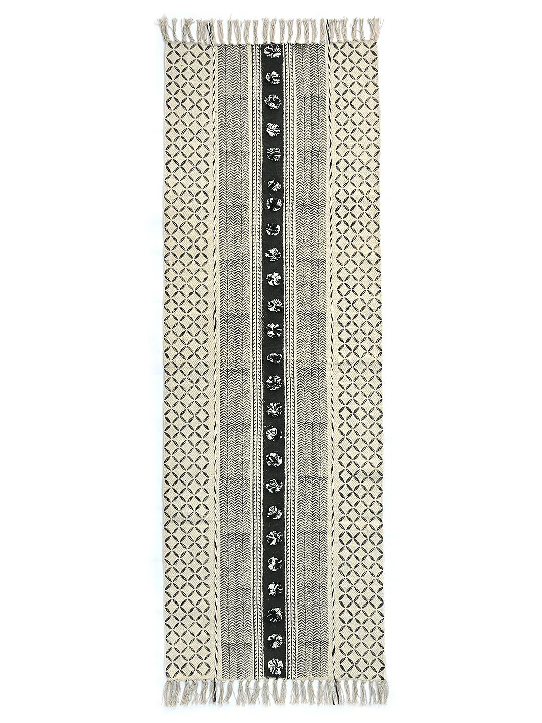 ALLISON- BLOCK PRINTED FLOOR RUNNER