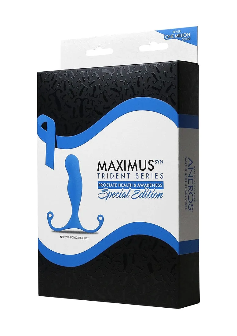 Aneros Special Edition Maximus SYN Prostate Massager Blue