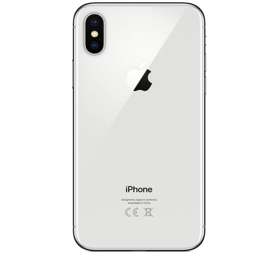 Apple iPhone X 64GB Silver -  Unlocked