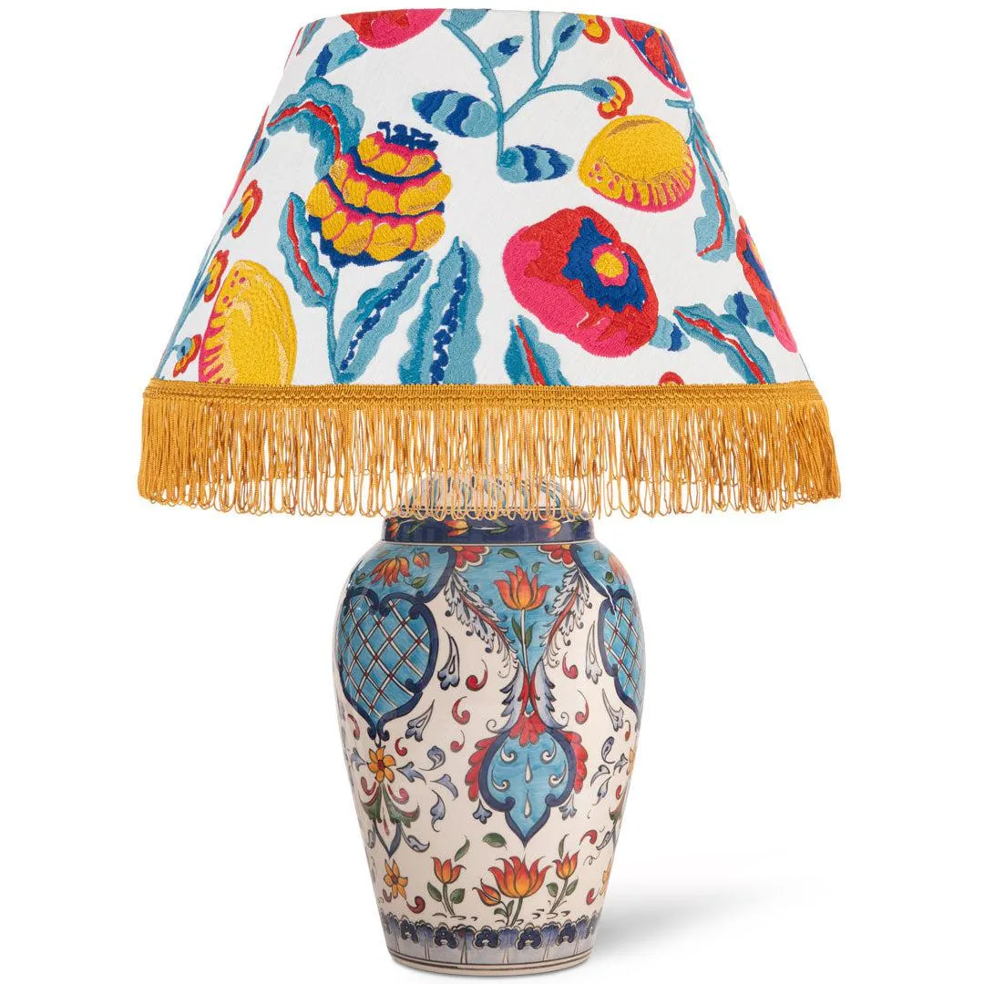 Bahar Table Lamp & Fiori De Limone Shade - MINDTHEGAP