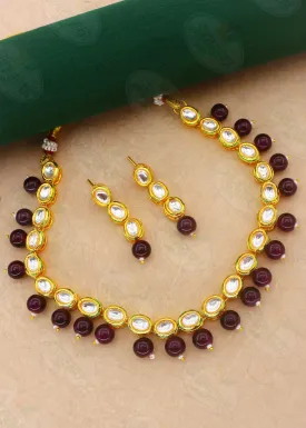 BEAUTIFUL KUNDAN NECKLACE