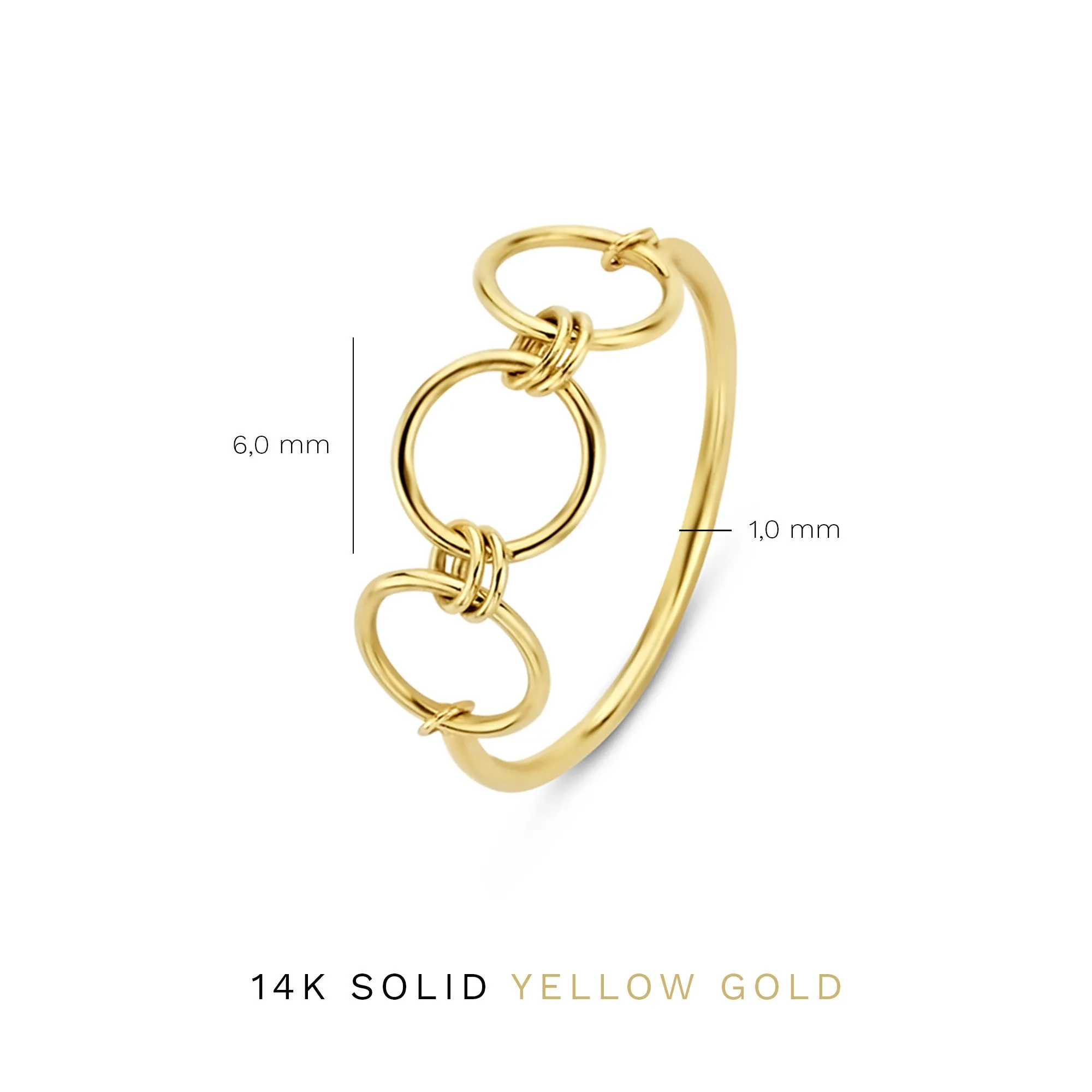 Belleville Anna 14 karat gold ring