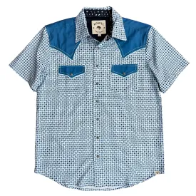 Blue Diamond Short Sleeve Performance Western Shirt