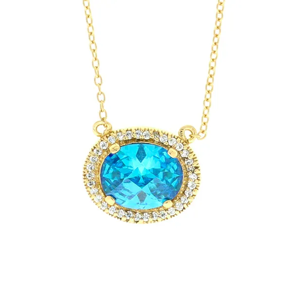 Blue Topaz Kylie Necklace