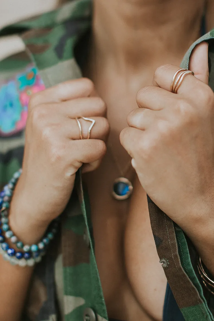 Boomerang Ring