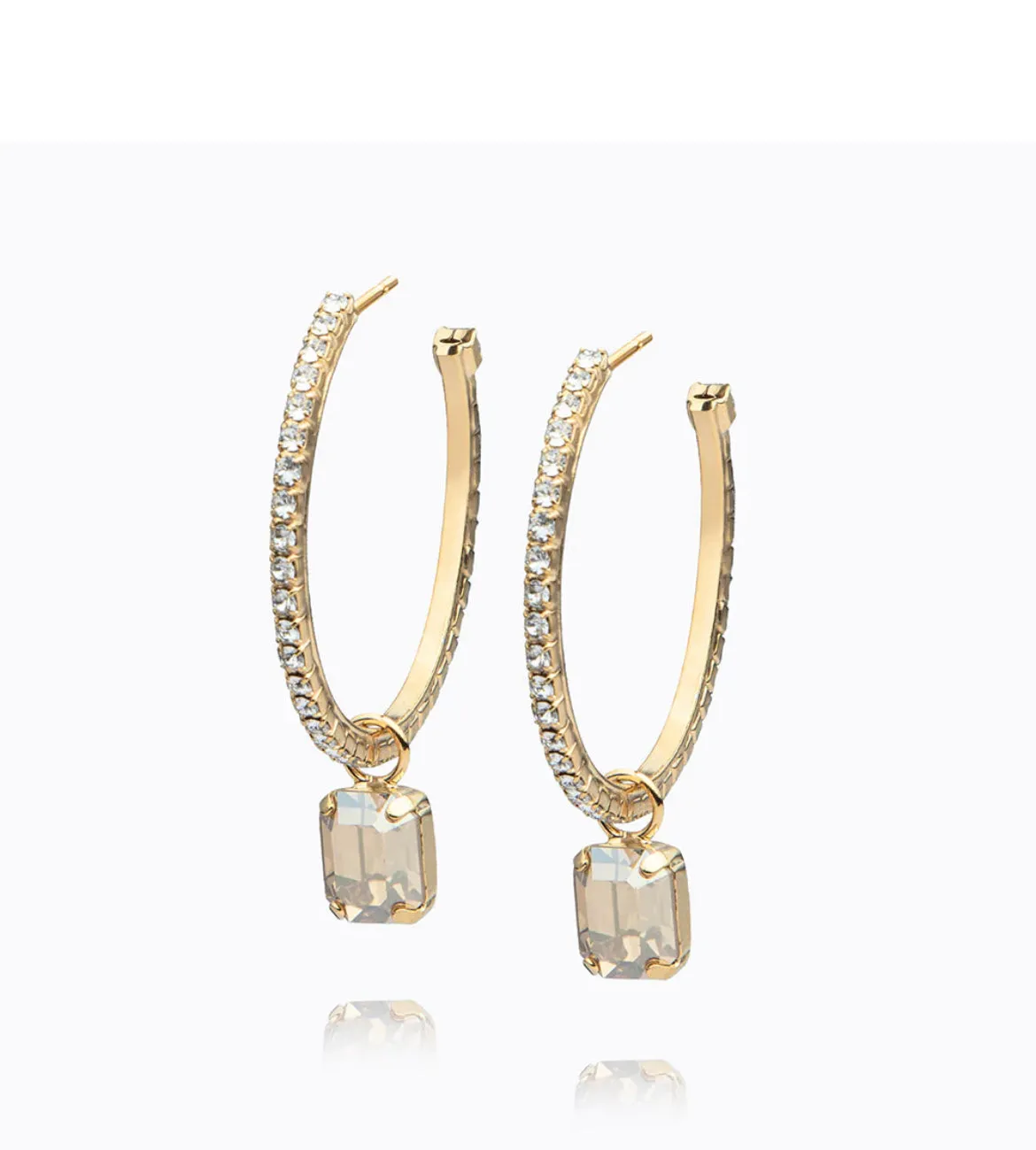 Caroline Svedbom Lydia Earring - Golden Shadow