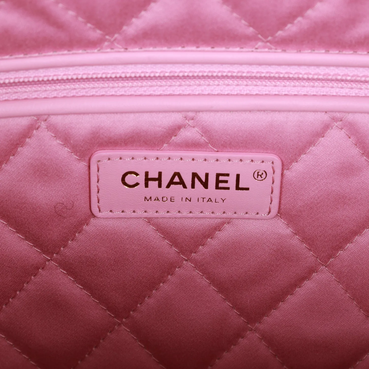 Chanel Small 22 Bag Pink Calfskin Antique Gold Hardware