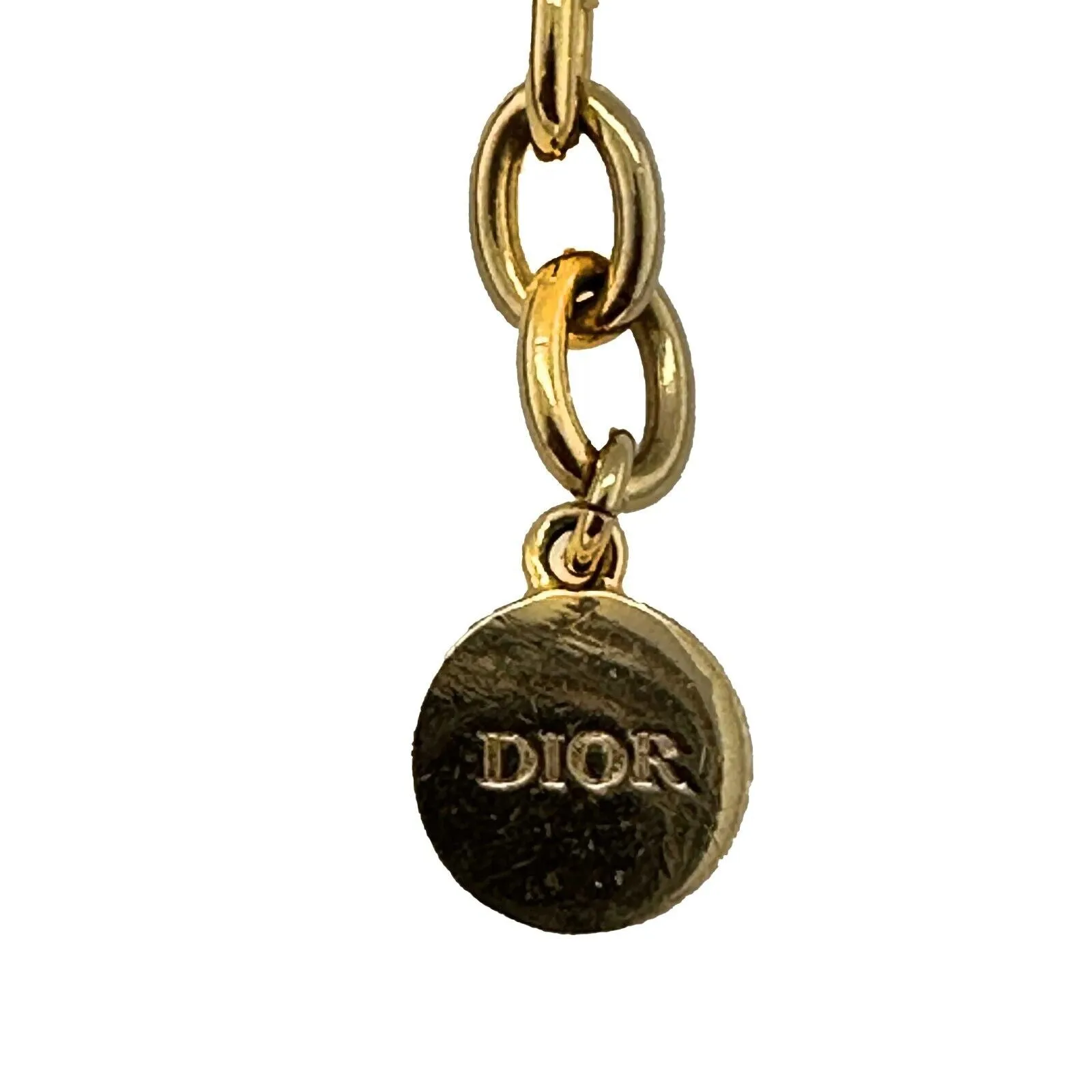 Christian Dior - Excellent - Danseuse Étoile Choker - Gold CD Necklace