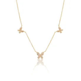 Claudina Butterfly Necklace