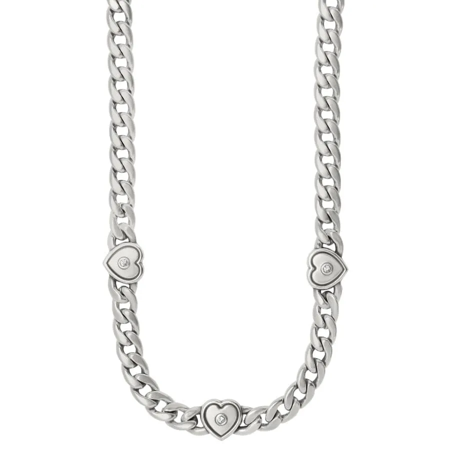 Cleo Heart Reversible Necklace