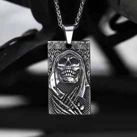 Death Skull Stainless Steel Pendant