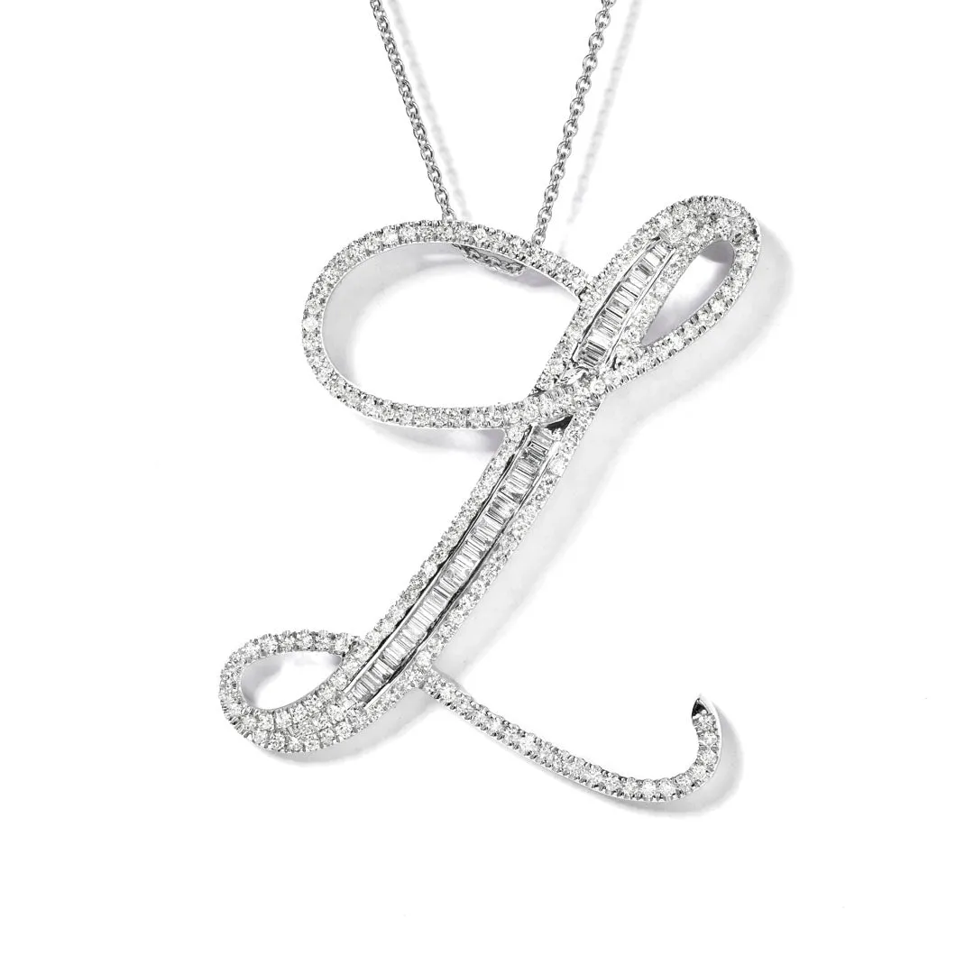 Diamond Initials Large - 35mm and up