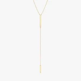 Diamond Lariat Bar Necklace, Dakota