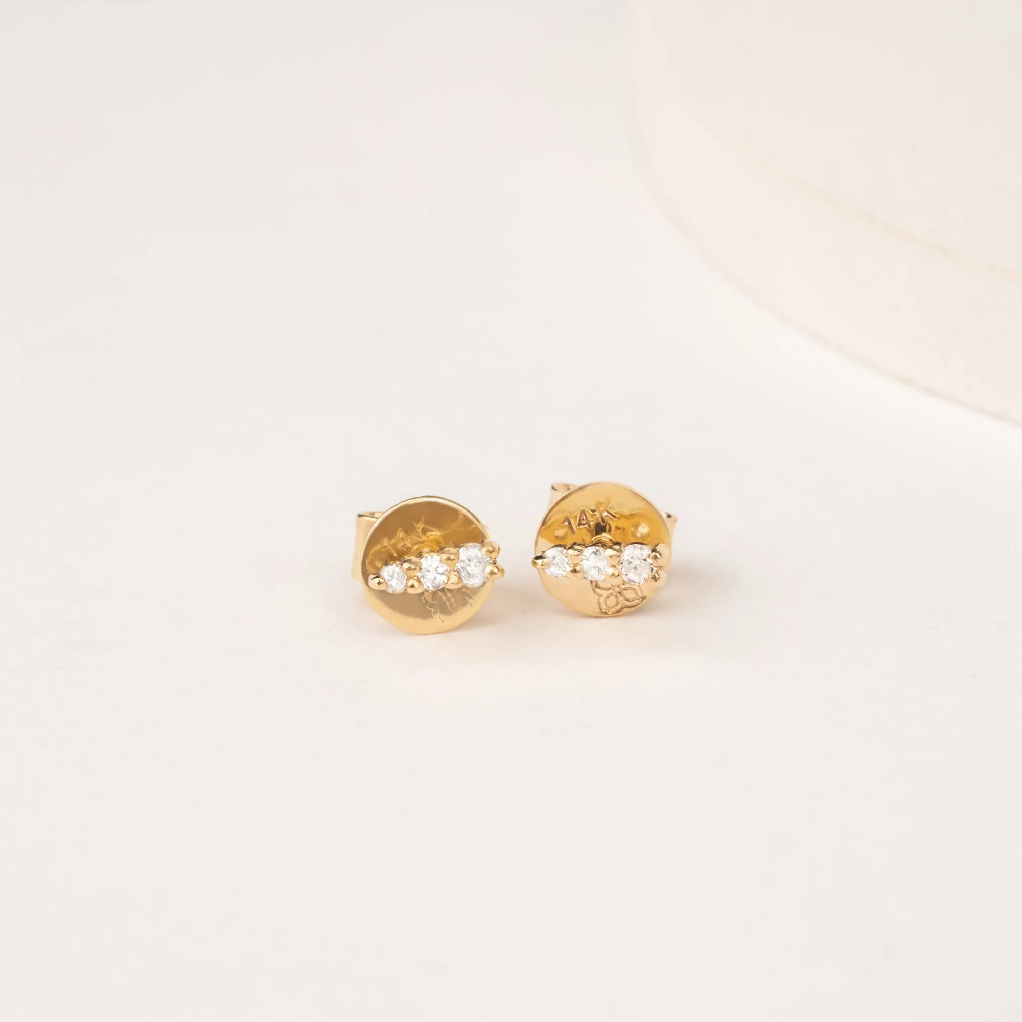 Diamond Set Spike Studs, Azula