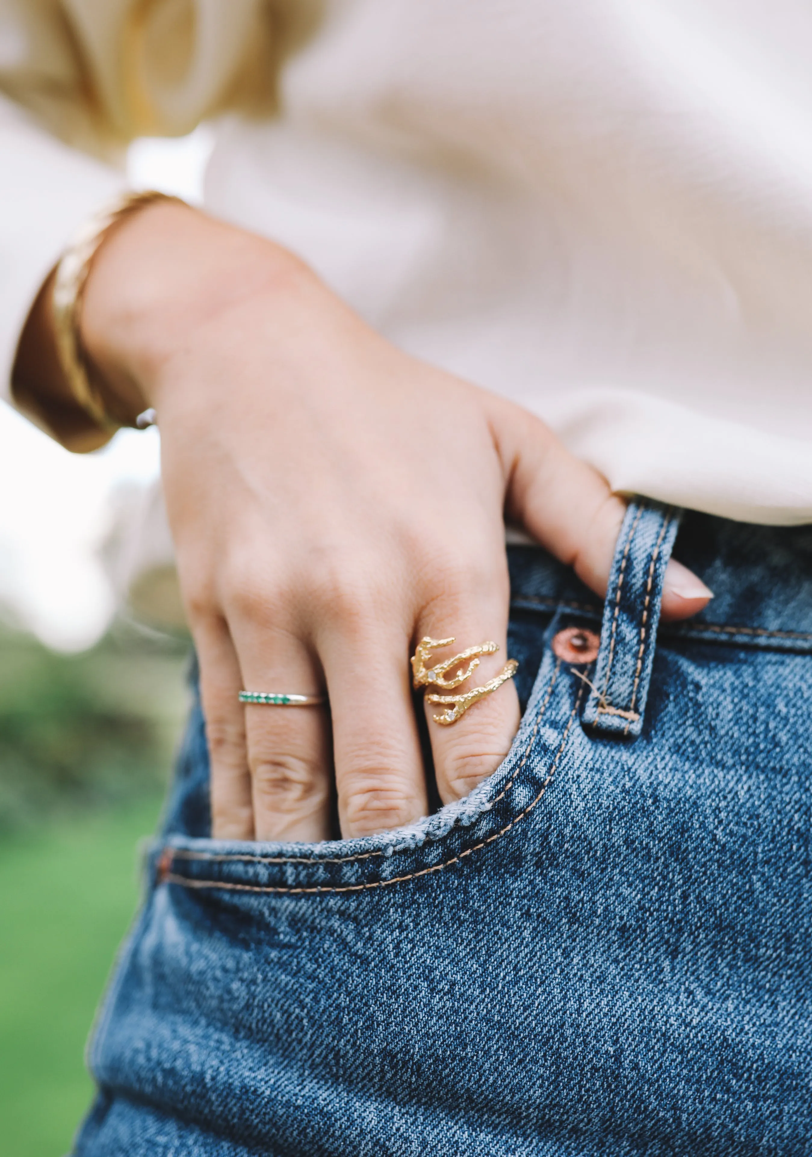 Emerald Eternity Ring