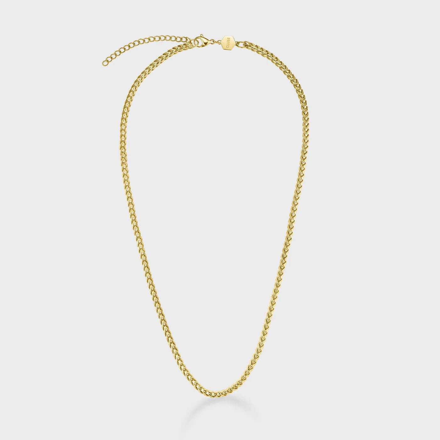 Essentielle Cuban Chain Necklace, Gold Colour