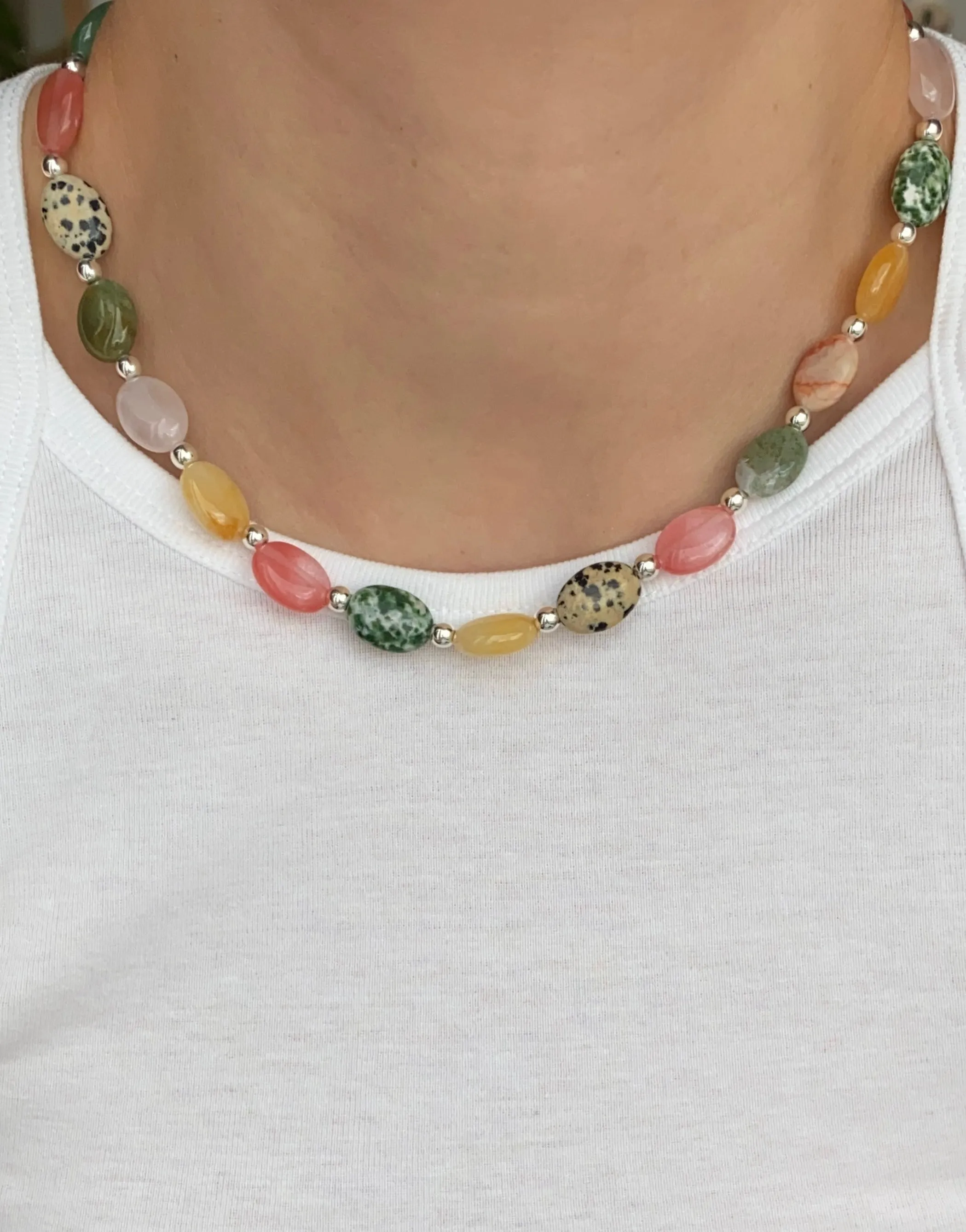 Estelle Gemstone Necklace