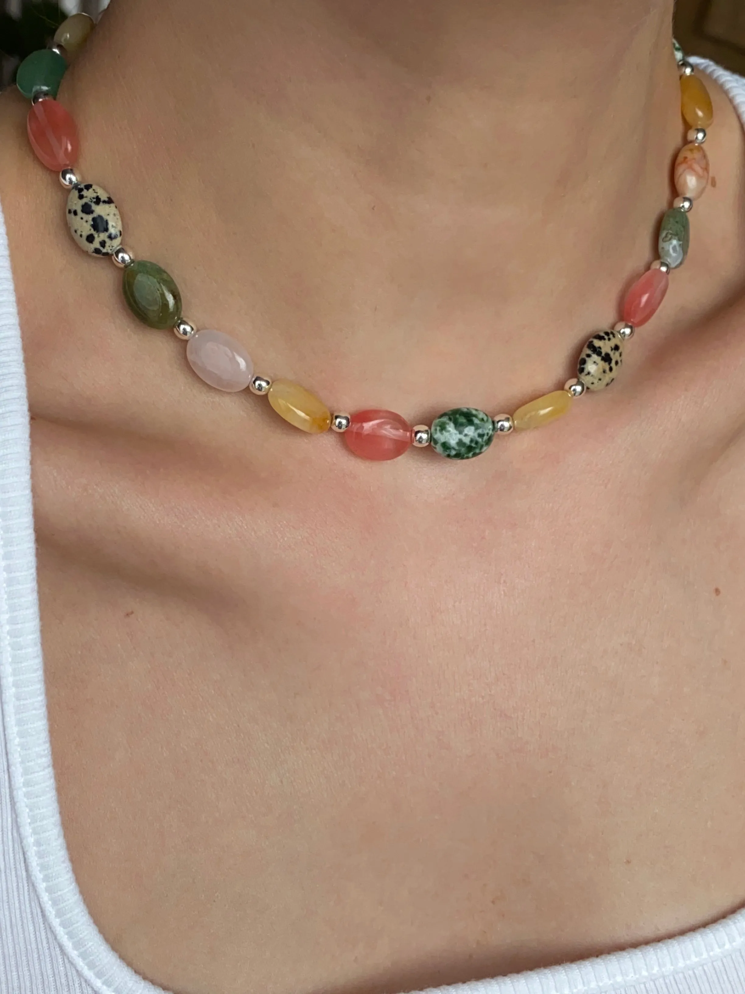 Estelle Gemstone Necklace