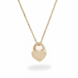 Eternal Heart Solid Gold Necklace