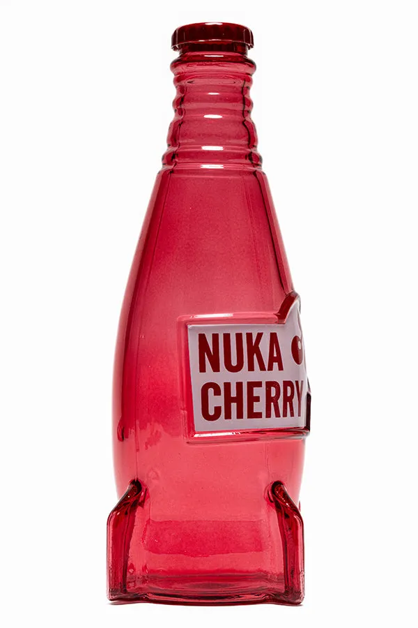 Fallout Nuka Cherry Glass Bottle & Cap