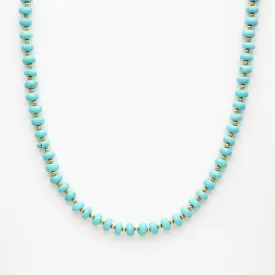 Firoza Jade Beaded Necklace