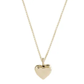 Forever Heart Solid Gold Necklace