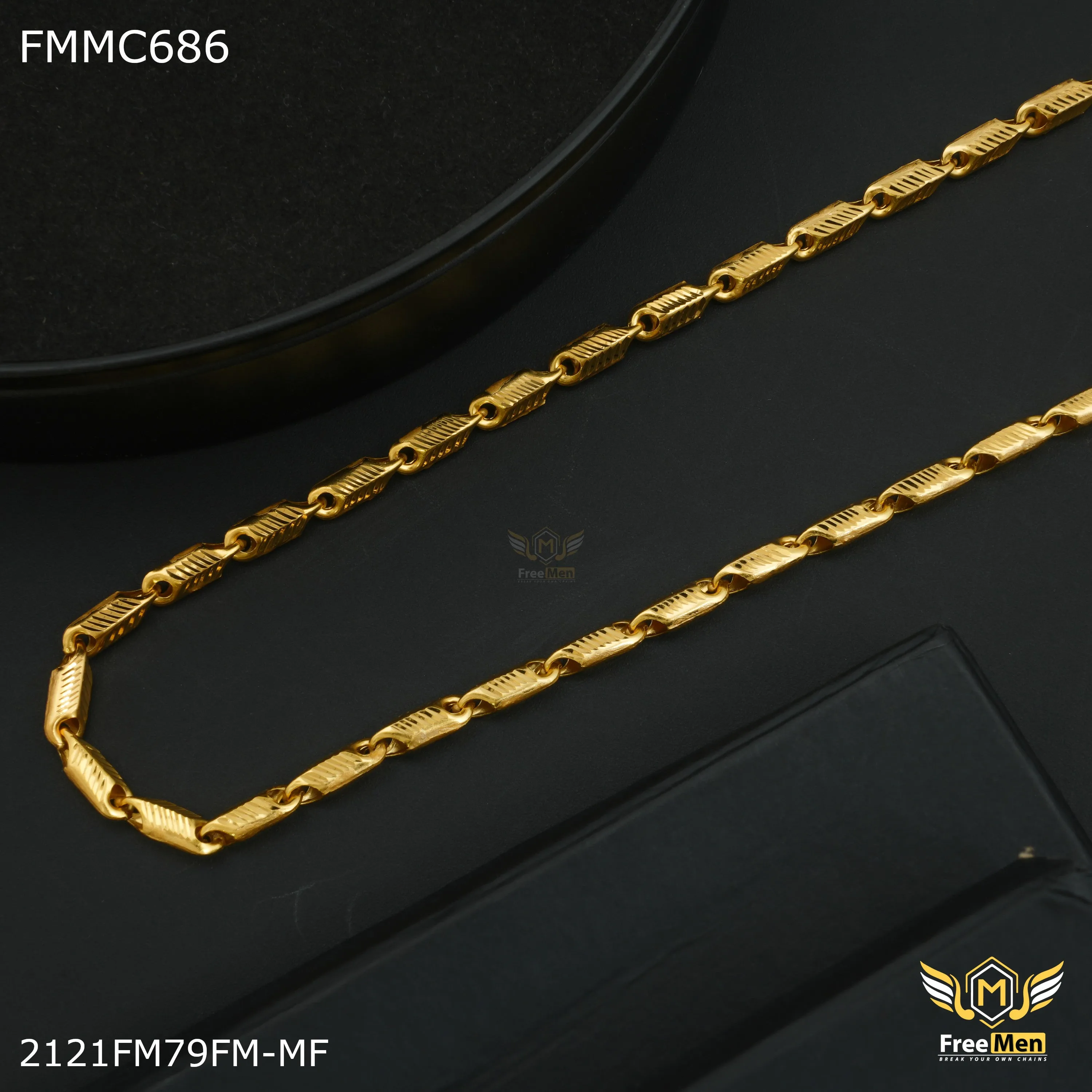 Freemen Arrow to Arrow Design Chain for Man - FMMC686