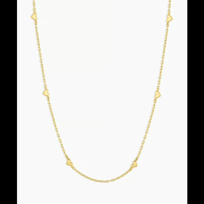 Gorjana Amour Necklace in Gold