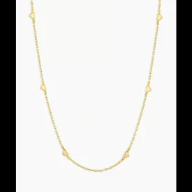 Gorjana Amour Necklace in Gold