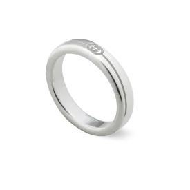 Gucci Tag Interlocking Logo Ring