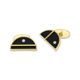 Half Moon Cufflinks