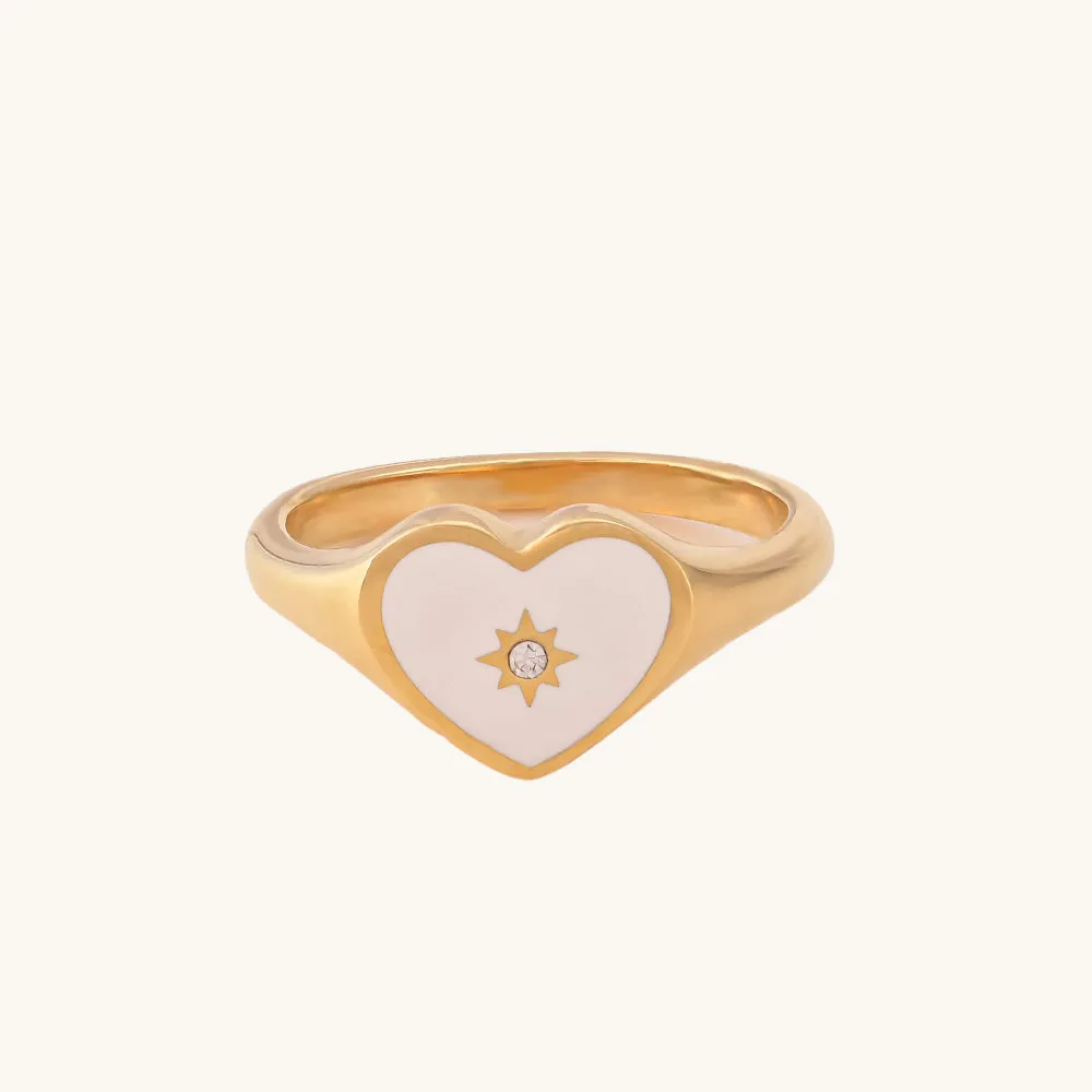 Heart Sparkle Ring