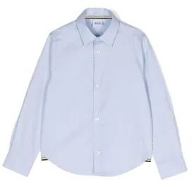 Hugo Boss Boys Blue Dress Shirt_J25Q01-77D