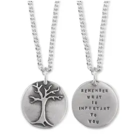 Kathy Bransfield Remember What Is Important To You Necklace