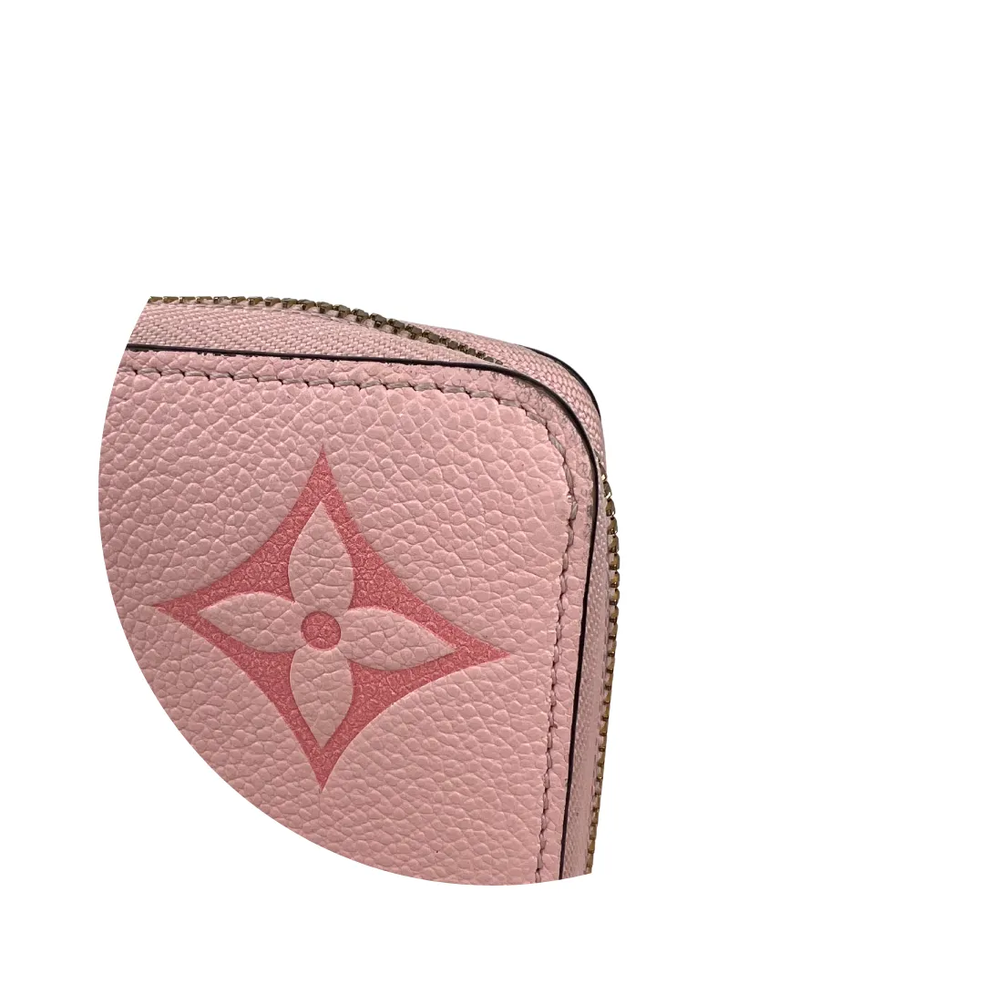 Louis Vuitton Pink By The Pool Empreinte Giant Monogram Zippy Wallet