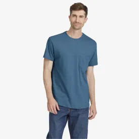 Men's Soft Merino Tee - Basin Blue