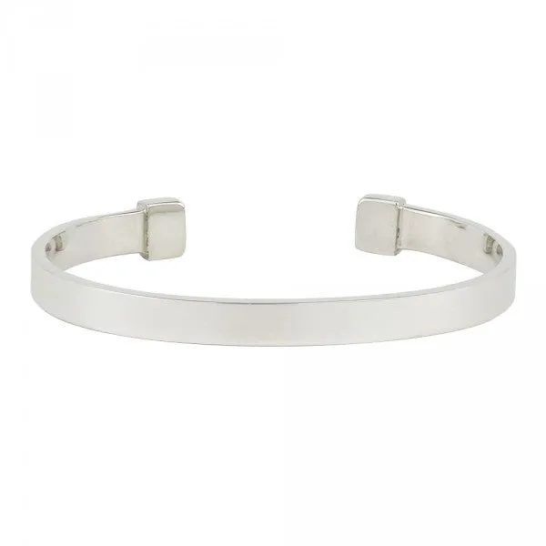 Modernist Cuff  - Narrow in Silver