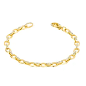 Oval Link Bracelet