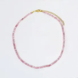 PINK GEMSTONE NECKLACE