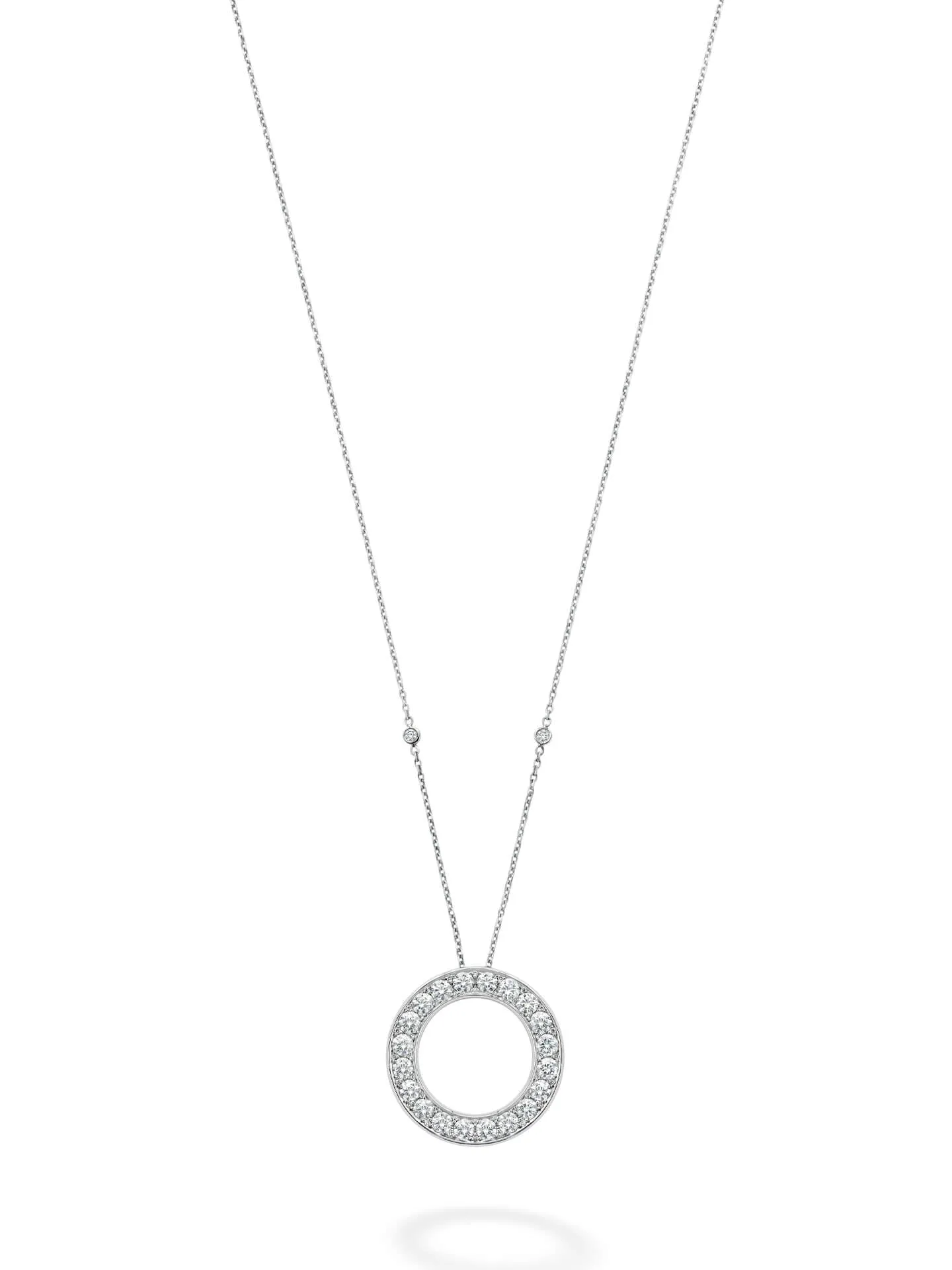 Roulette Mega Platinum Diamond Pendant