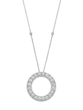 Roulette Mega Platinum Diamond Pendant